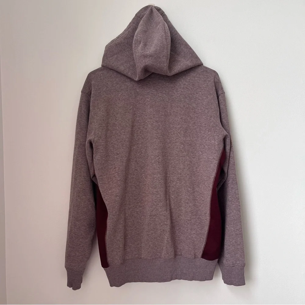 Columbia Men's Maroon Zip Up Hoodie Sweatshirt Size Medium